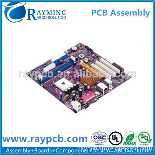 Machine PCBA With Purple Soldermask